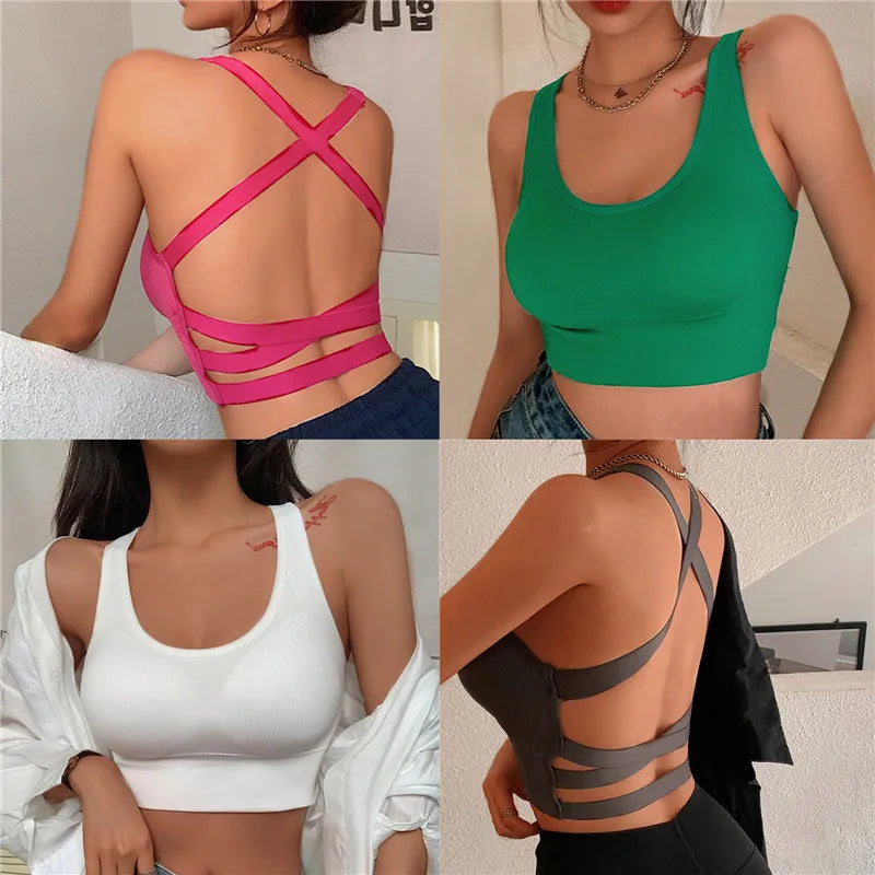 Sexy Sports Bra Yoga Bra Fitness Top women