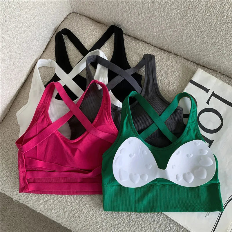 Sexy Sports Bra Yoga Bra Fitness Top women