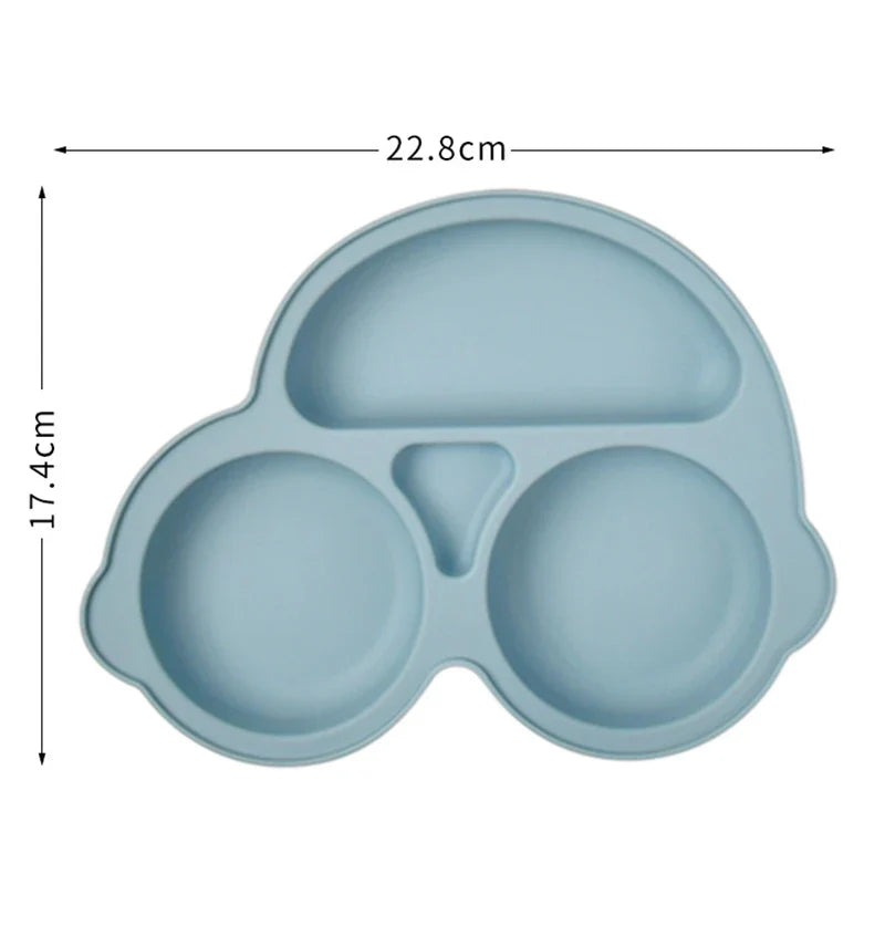 Baby Safe Silicone Dining Plate