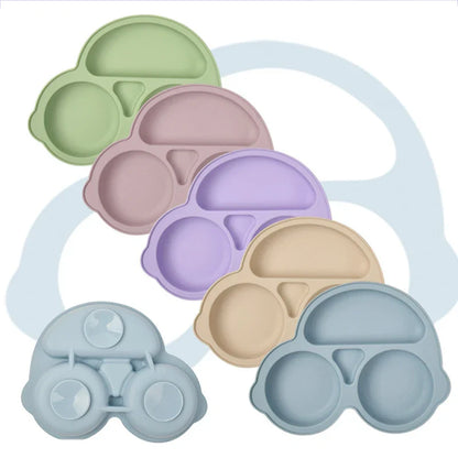 Baby Safe Silicone Dining Plate